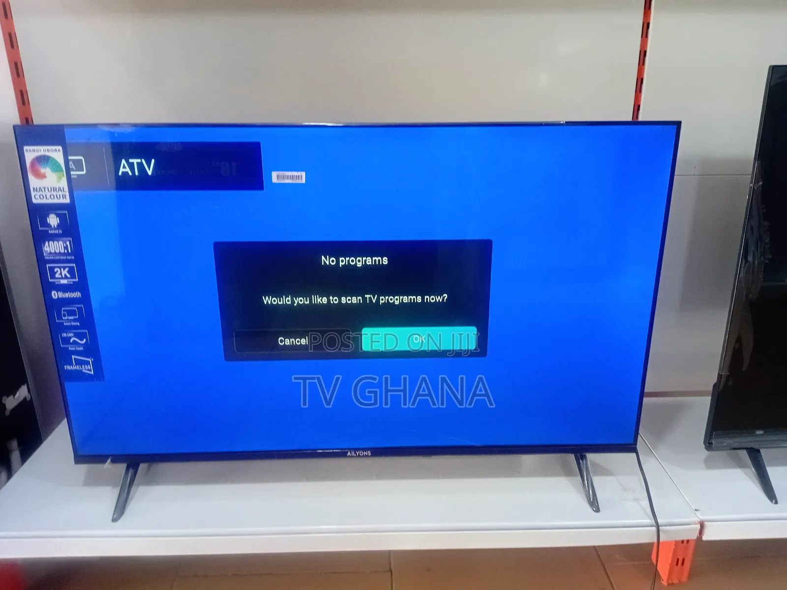 Ailyson 43" Smart Tv – Sharp Picture, Smart Features