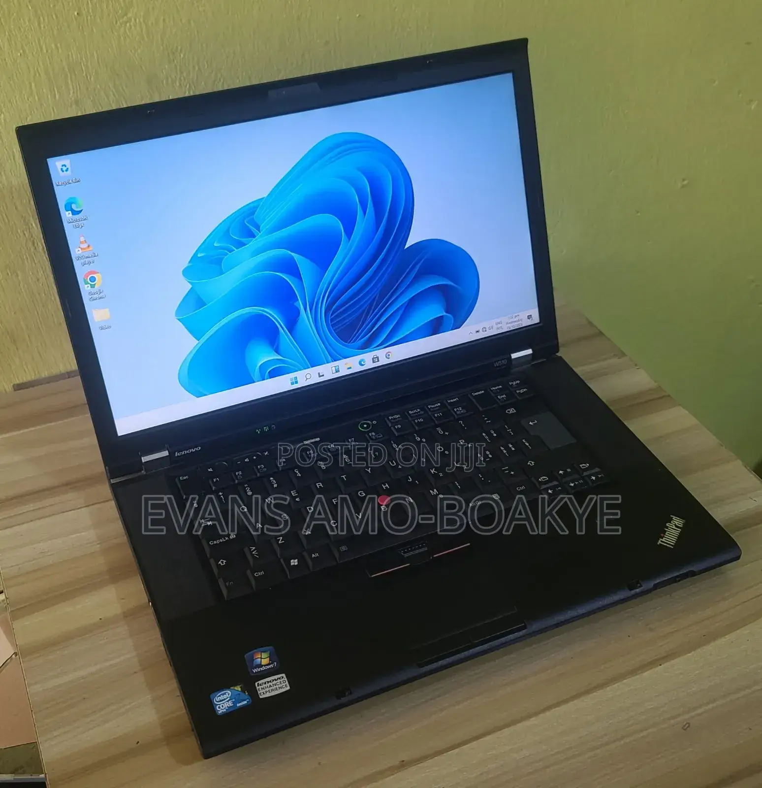 Laptop Lenovo ThinkPad W510 8GB Intel Core i7 SSD 256GB