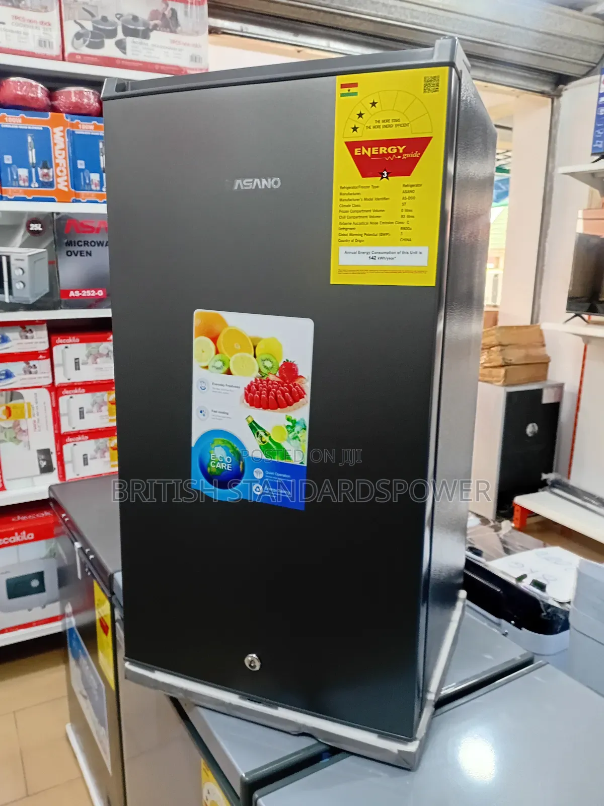 Asano as D90 Zero Noise Cooling to the Max Refrigerator Asano