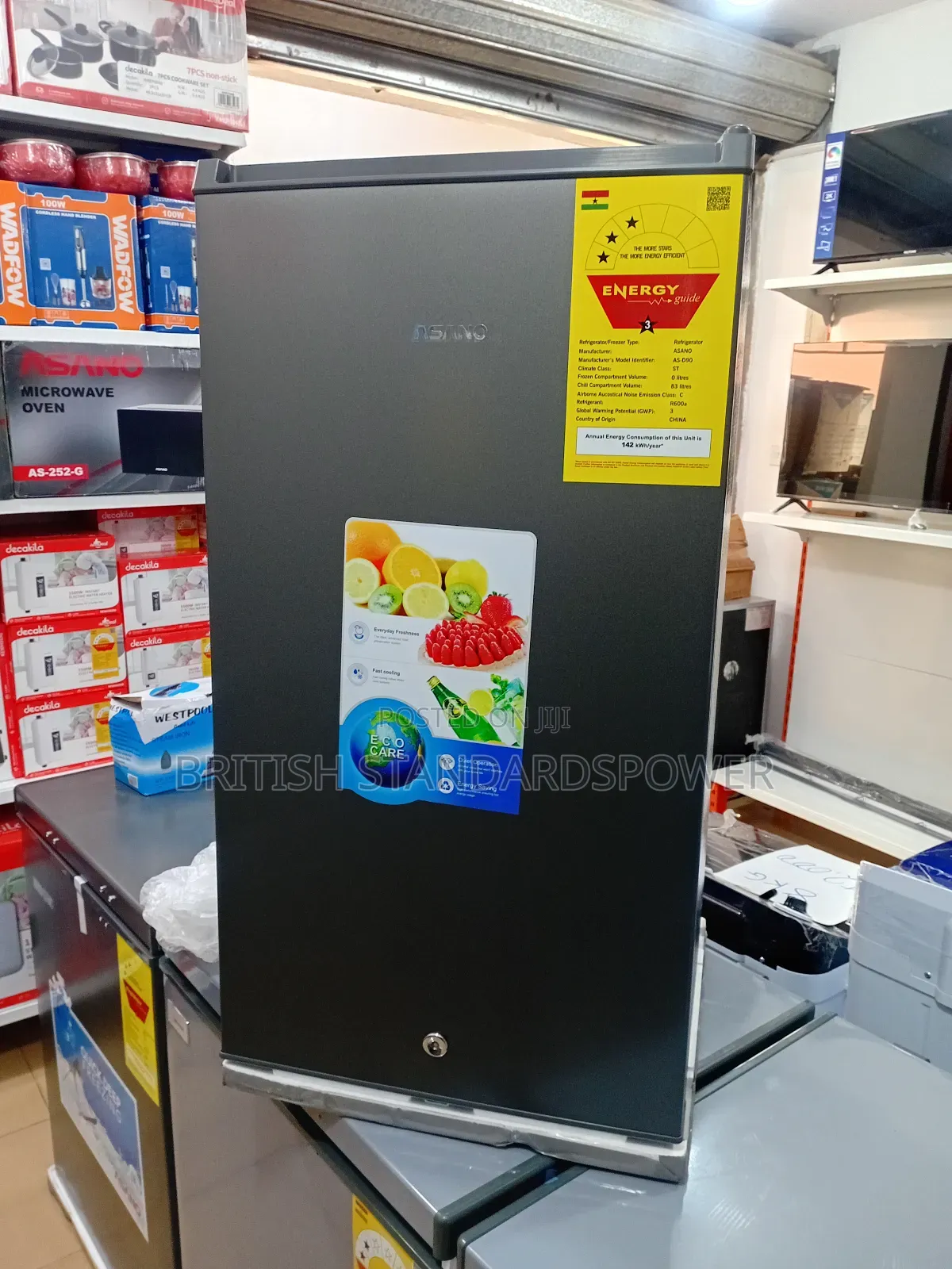 3 Stars Asano Refrigerator Climate Class St