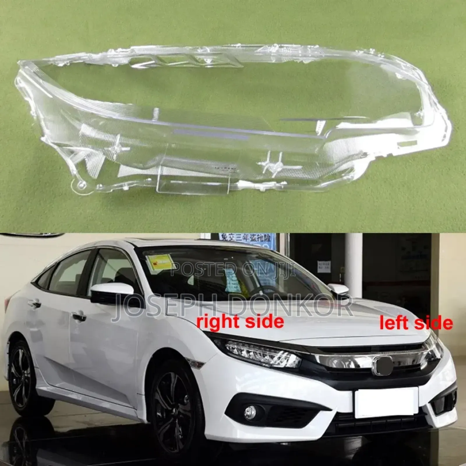 Civic Headlight Cover 2016,2017,2018,2019,2020,2021