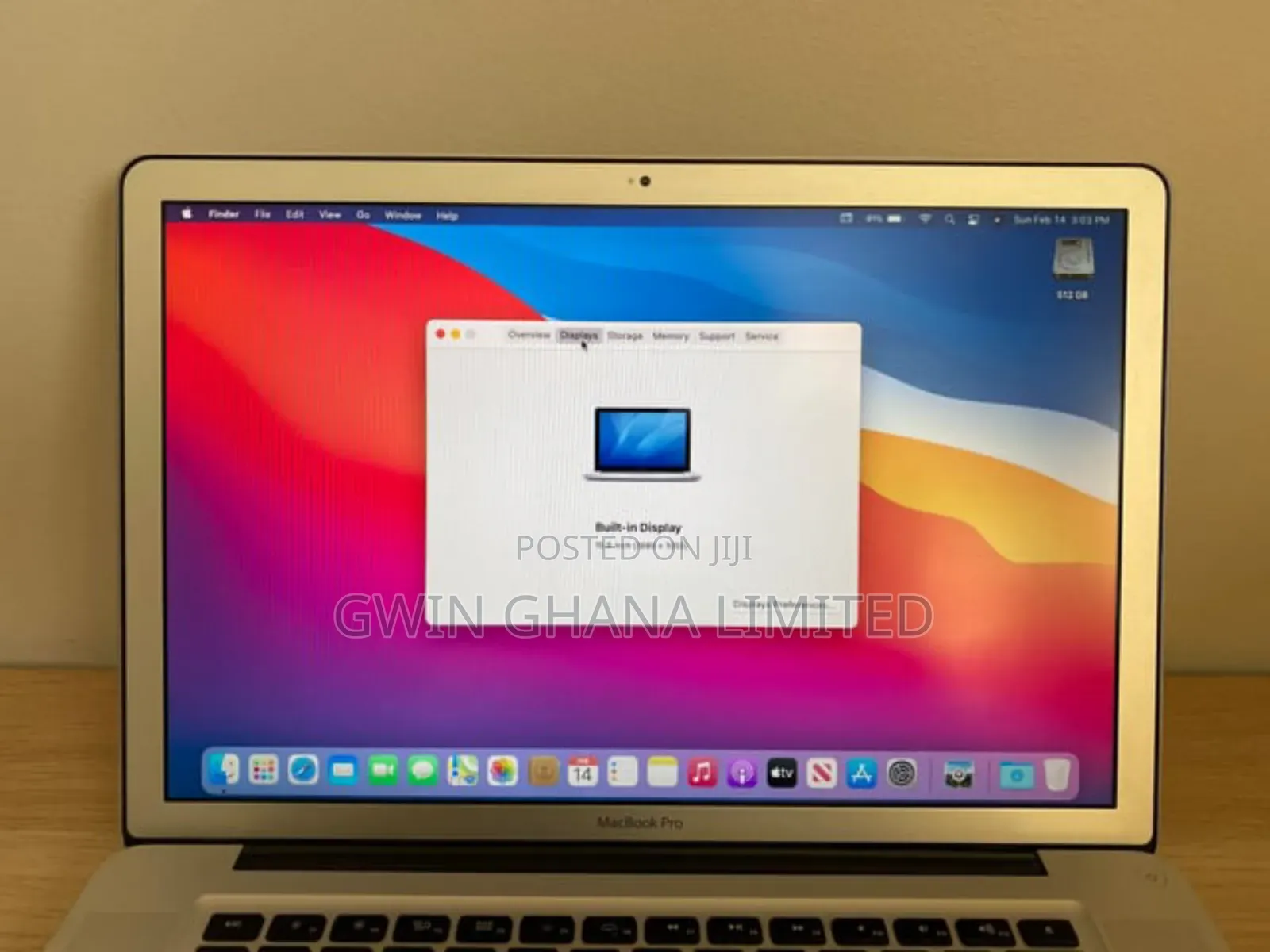 Laptop Apple MacBook 2012 8GB Intel Core i5 HDD 500GB