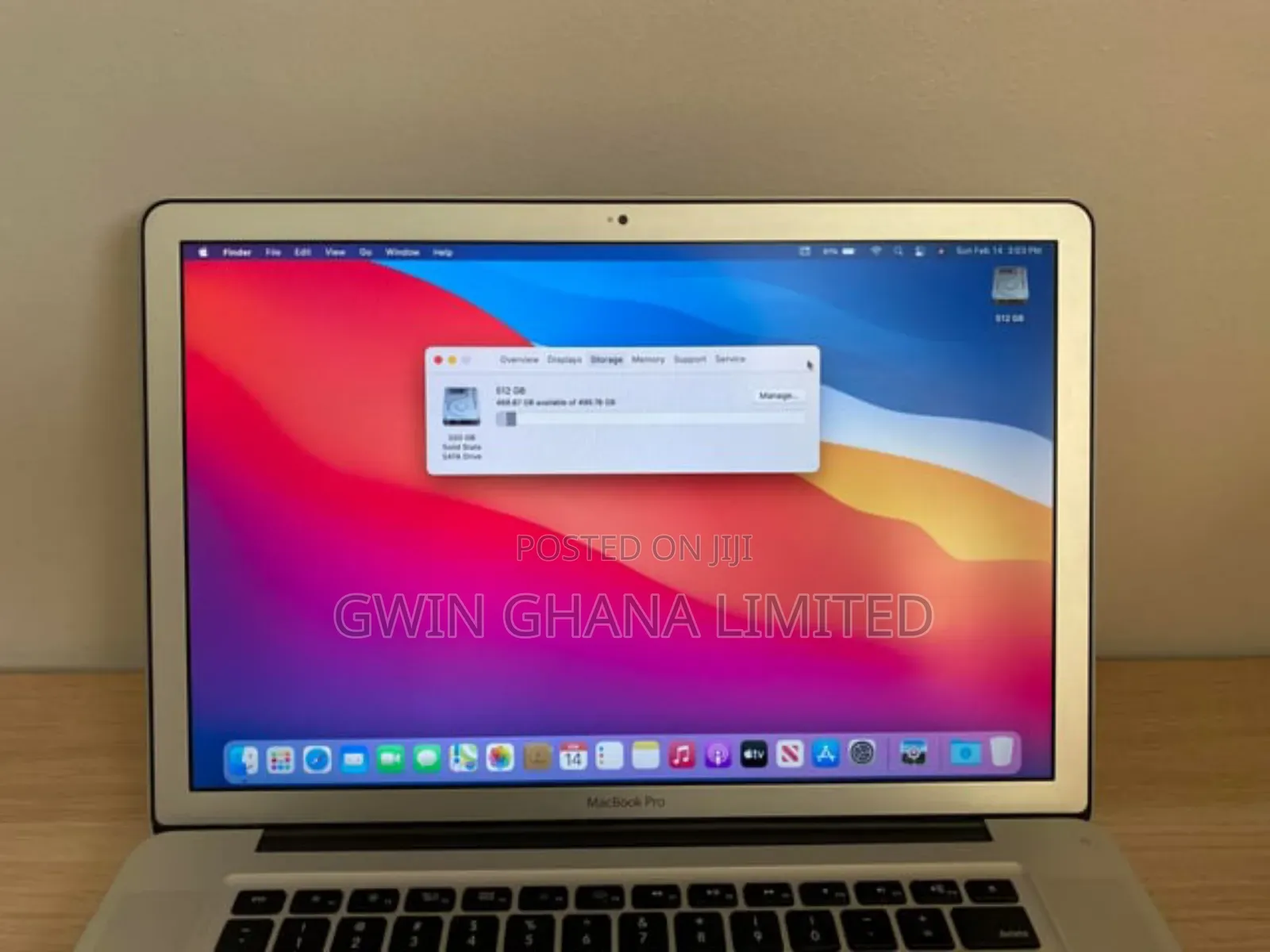 Laptop Apple MacBook 2012 8GB Intel Core i5 HDD 500GB