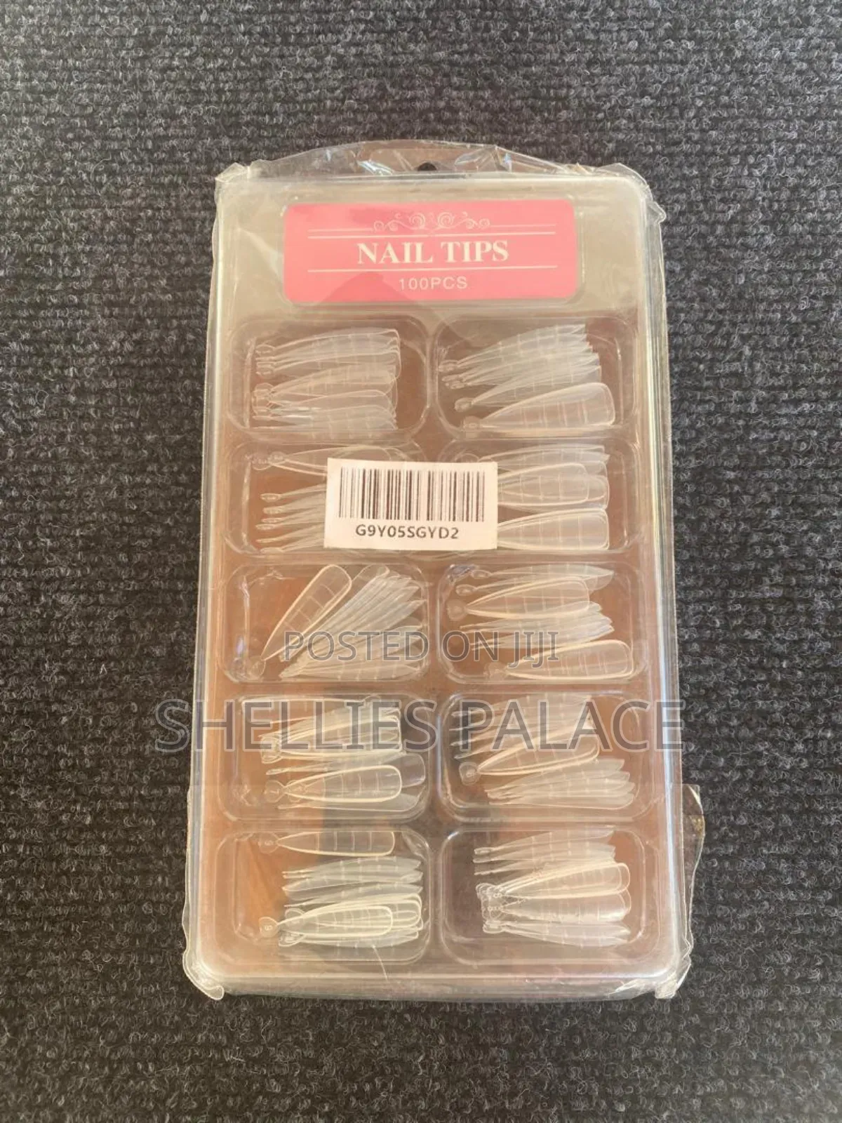 100 Pcs Poly Gel Quick Building Mold Tips Nail Dual Forms