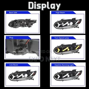 Honda Accord 2018-2023 Headlight Led 10th Gen Pair