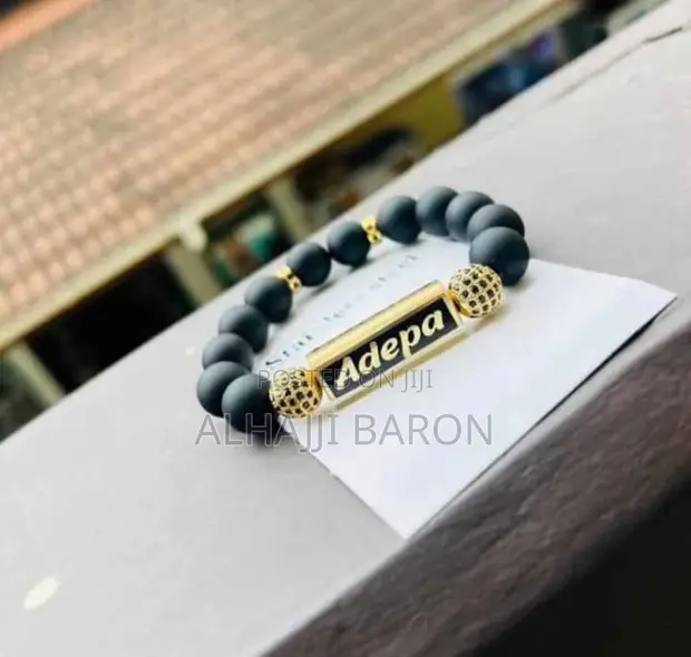 Abena African Bracelets With Names Customized Beaded Shamballa