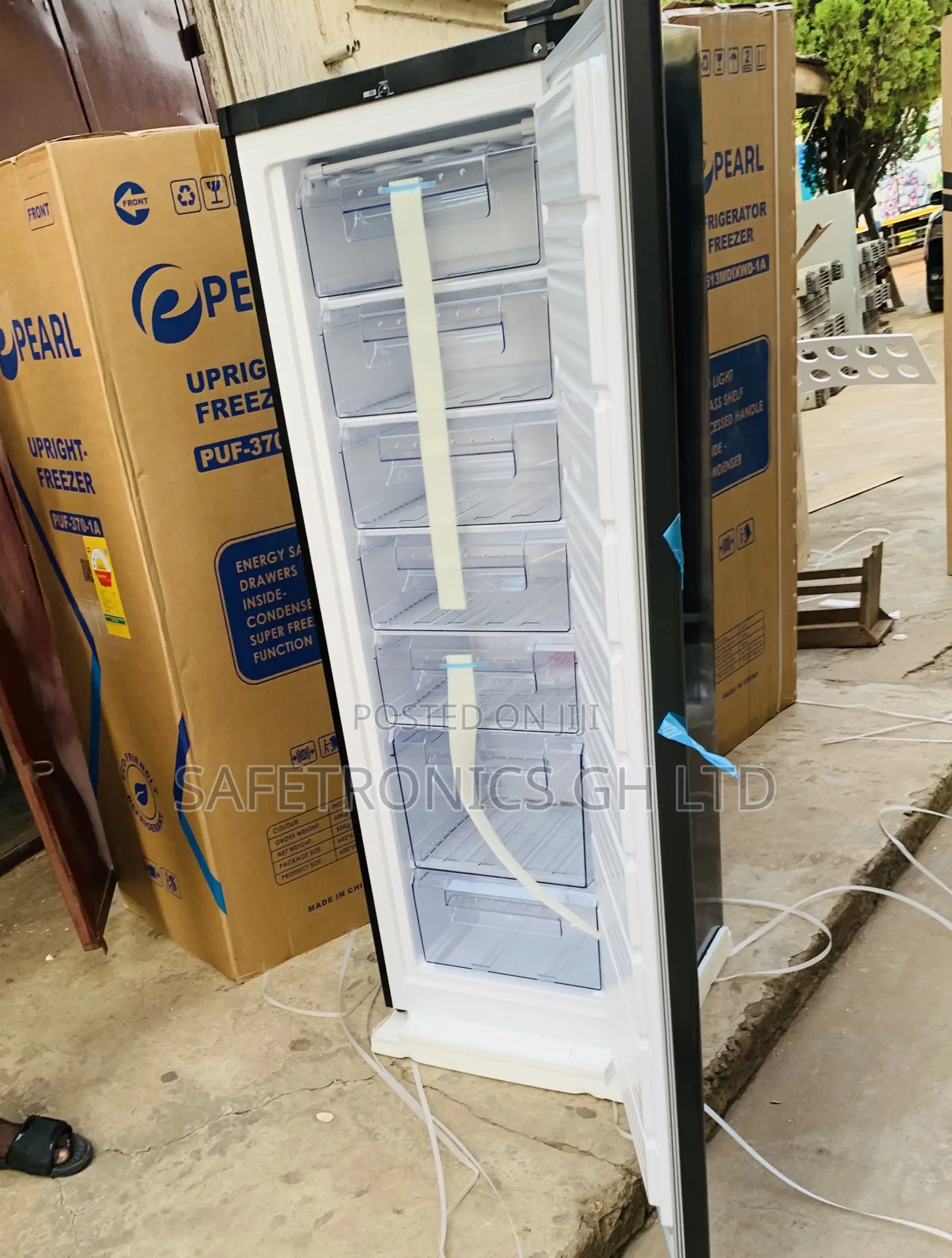 Classic New 1 Door Upright 242l Pearl Puf-370-1a Electric Freezer