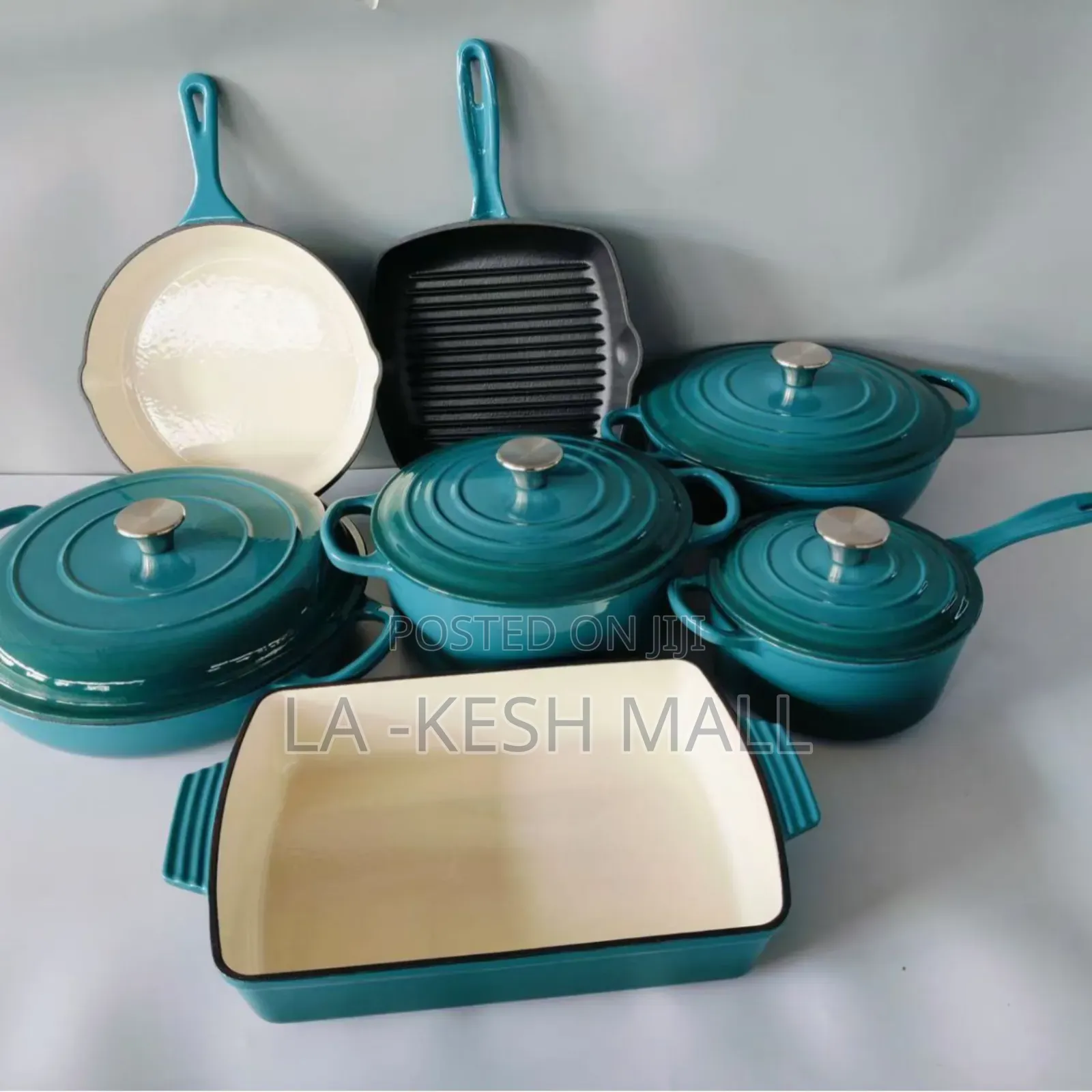 7pcs Cast Iron