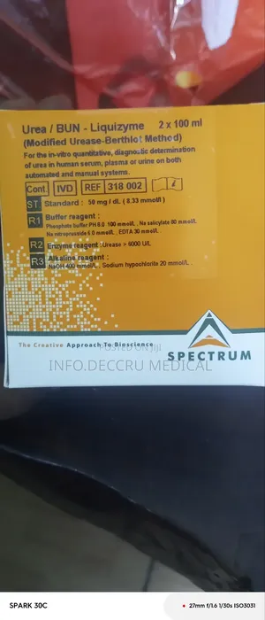 Spectrum ( Urea,/Bun - Liquizyme 2* 100ml)