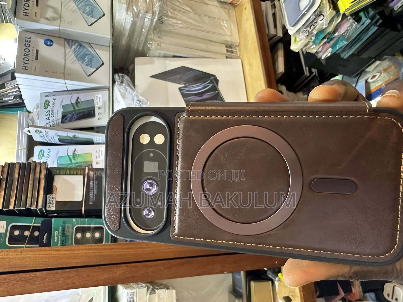 Pixel 10 Pro Xl 10 Pro Leather Flip Cover