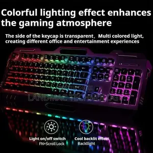 Gx80 Wired Backlit Keyboard Backlight Mechanical Feeldesign Waterproof