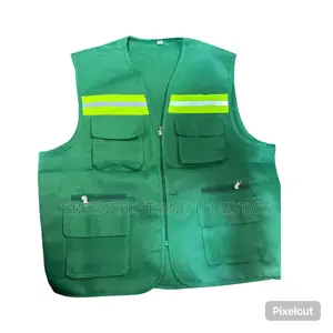 Khaki Reflector Vest