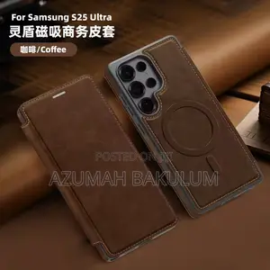 Samsung Galaxy 23ultra /S24ultra/S22ultra S25ultra Leather Flipcover