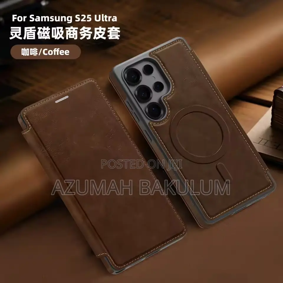 Samsung Galaxy 23ultra /S24ultra/S22ultra S25ultra Leather Flipcover