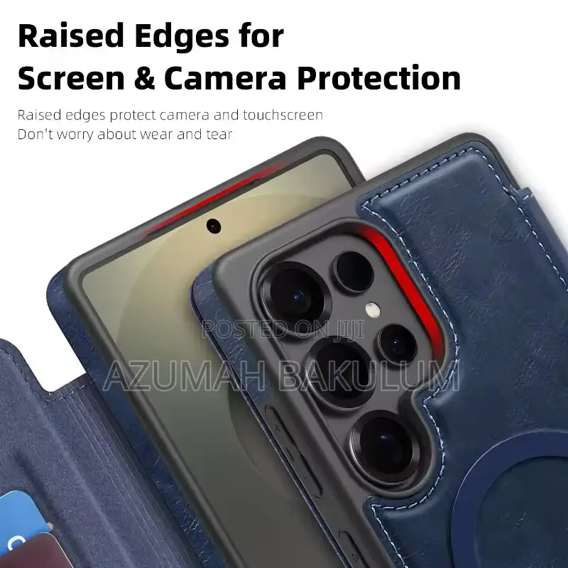 Samsung Galaxy 23ultra /S24ultra/S22ultra S25ultra Leather Flipcover