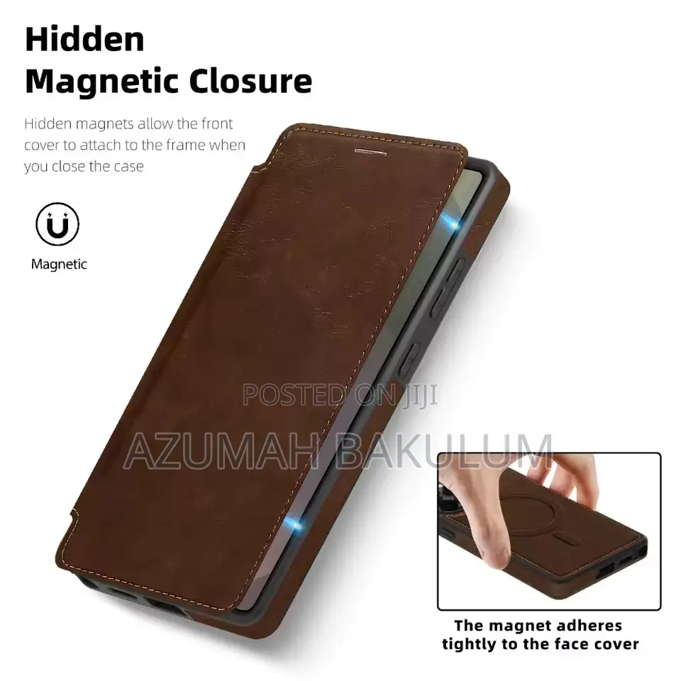 Samsung Galaxy 23ultra /S24ultra/S22ultra S25ultra Leather Flipcover