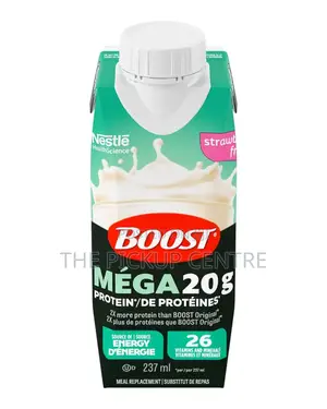 Boost Mega Meal Replacement, Strawberry, 24 X 237 Ml