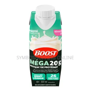 Boost Mega Meal Replacement, Strawberry, 24 X 237 Ml