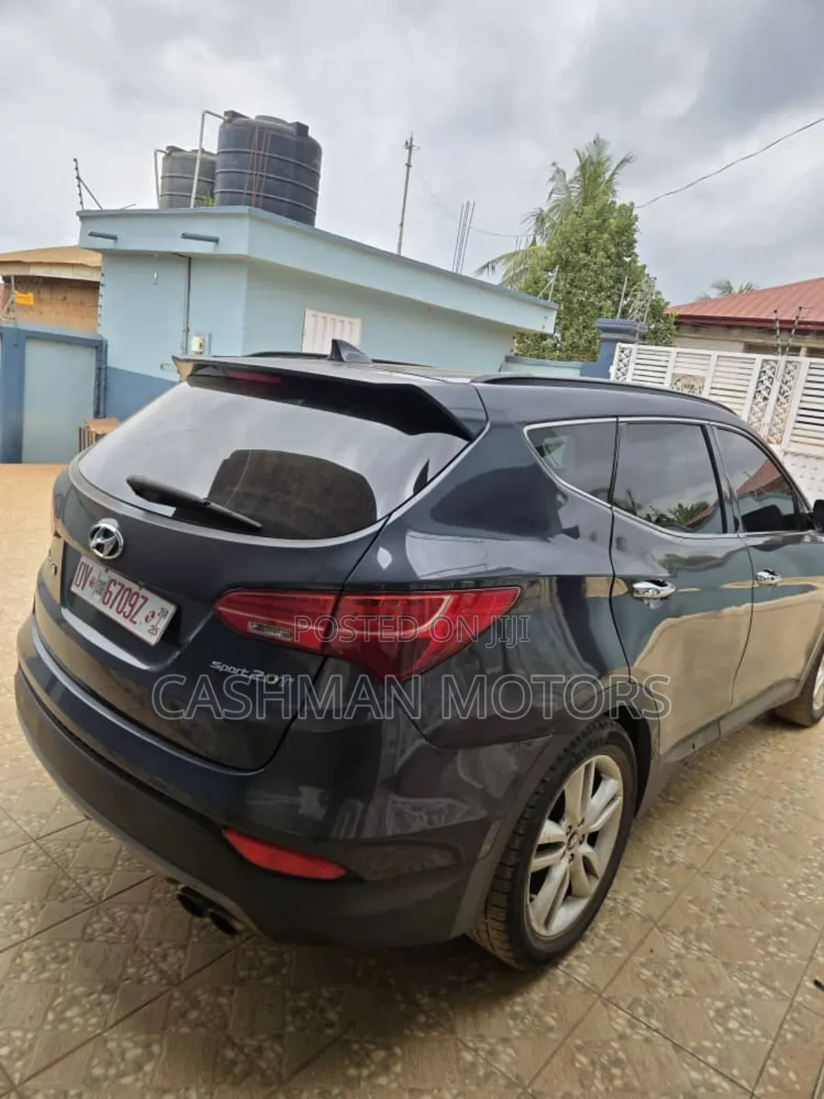 Hyundai Santa Fe Limited 4dr SUV AWD (3.3L 6cyl 6A) 2015 Blue
