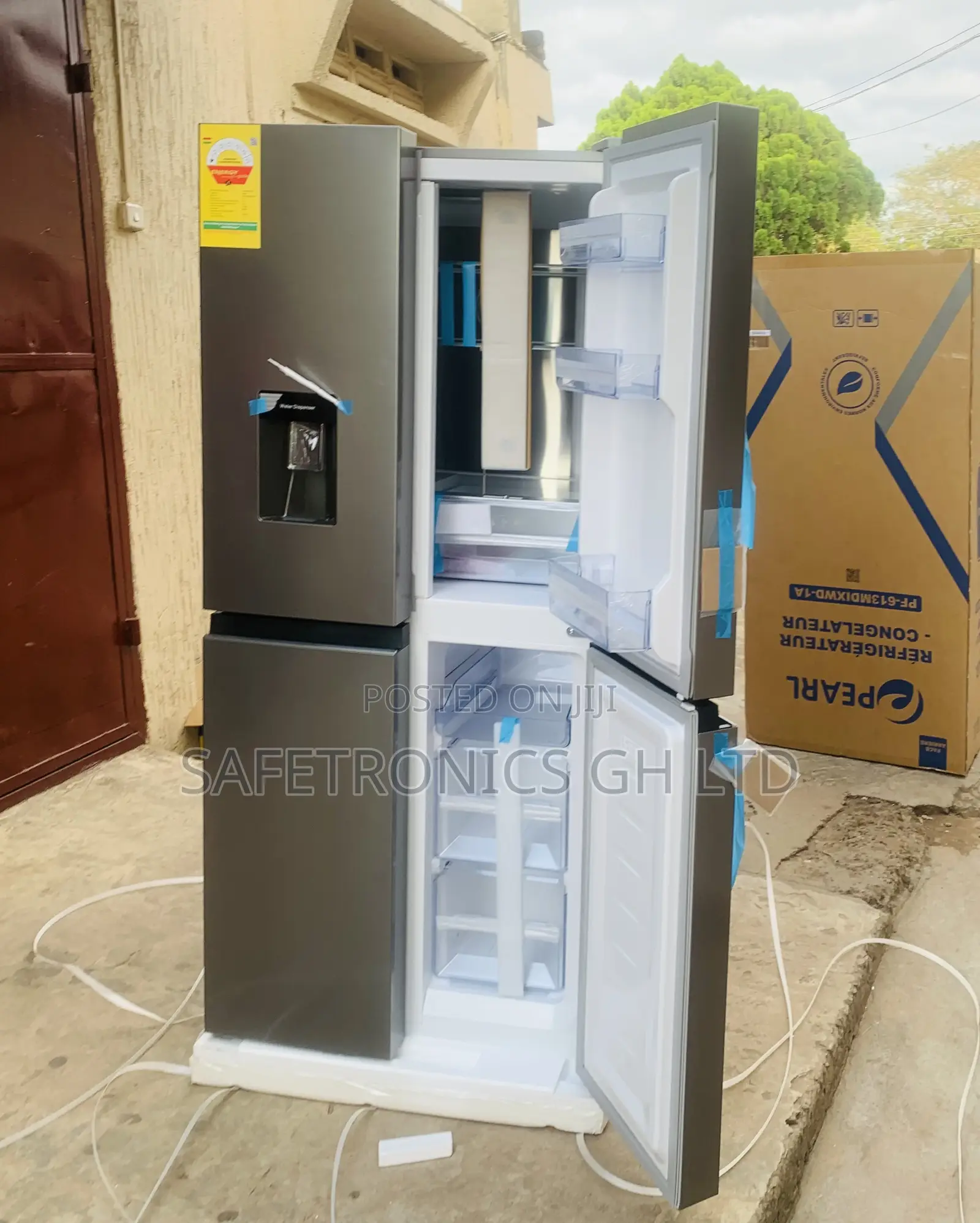 Auto-Defrost Pearl 421l 4 Door Pf-613mdixwd-1a Electric Fridge