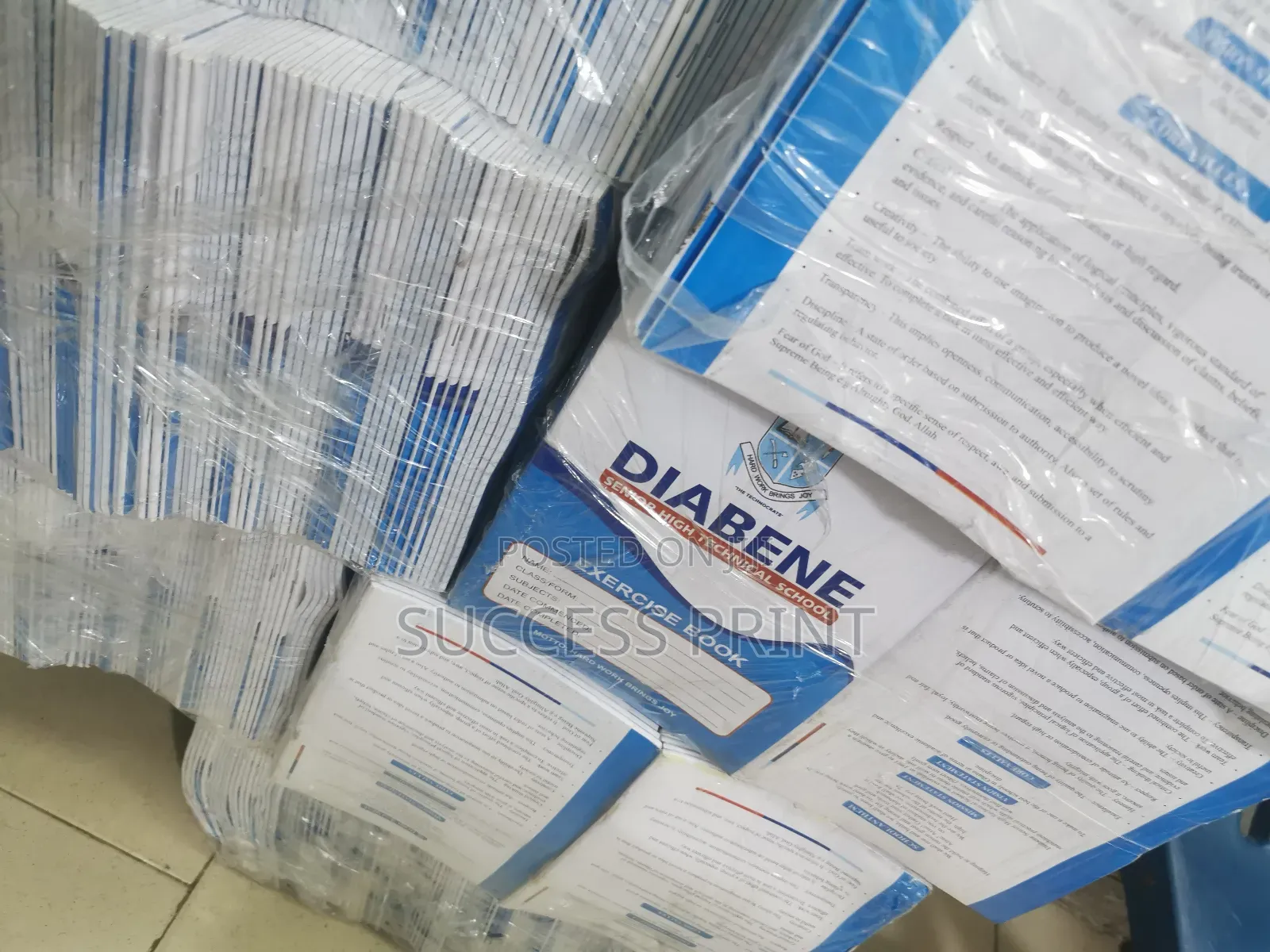 Exercise Books Printing