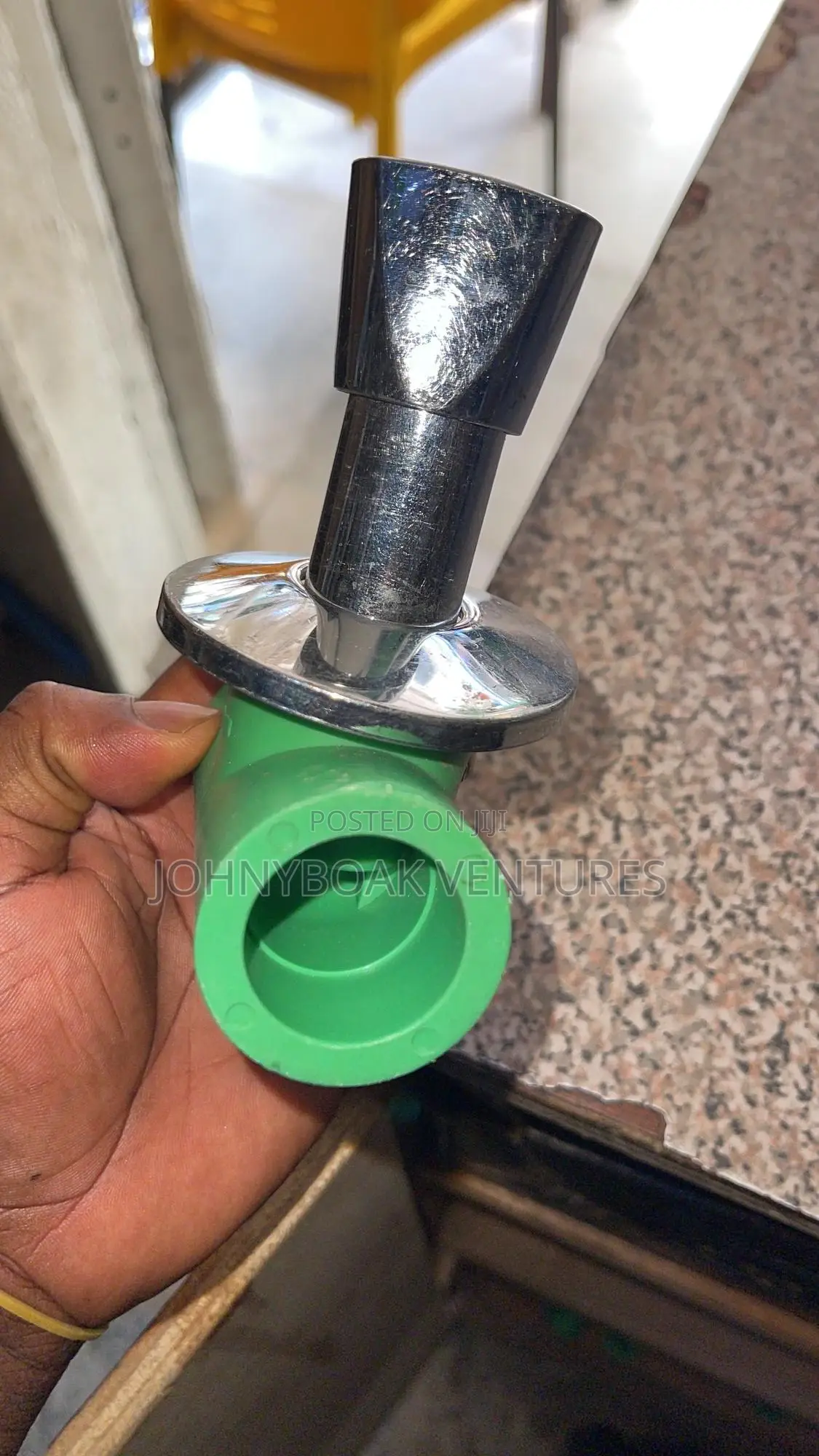 PPR Chrome Stop Valve