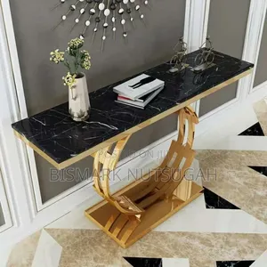 Luxury Marble Top Console Table