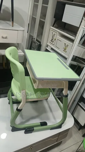 1 Seater School Desk and Chair