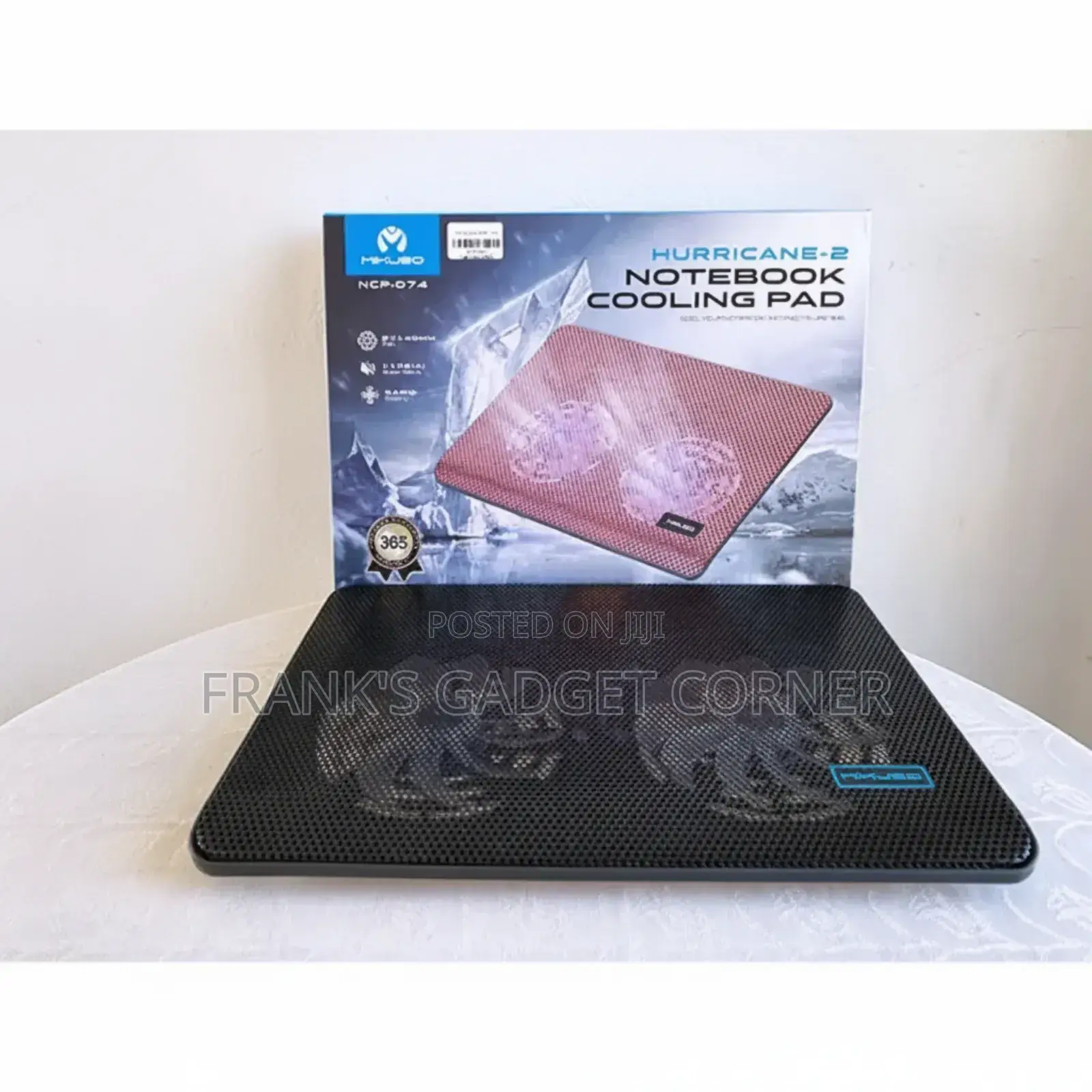 Laptop Cooling Pad With Dual Fans