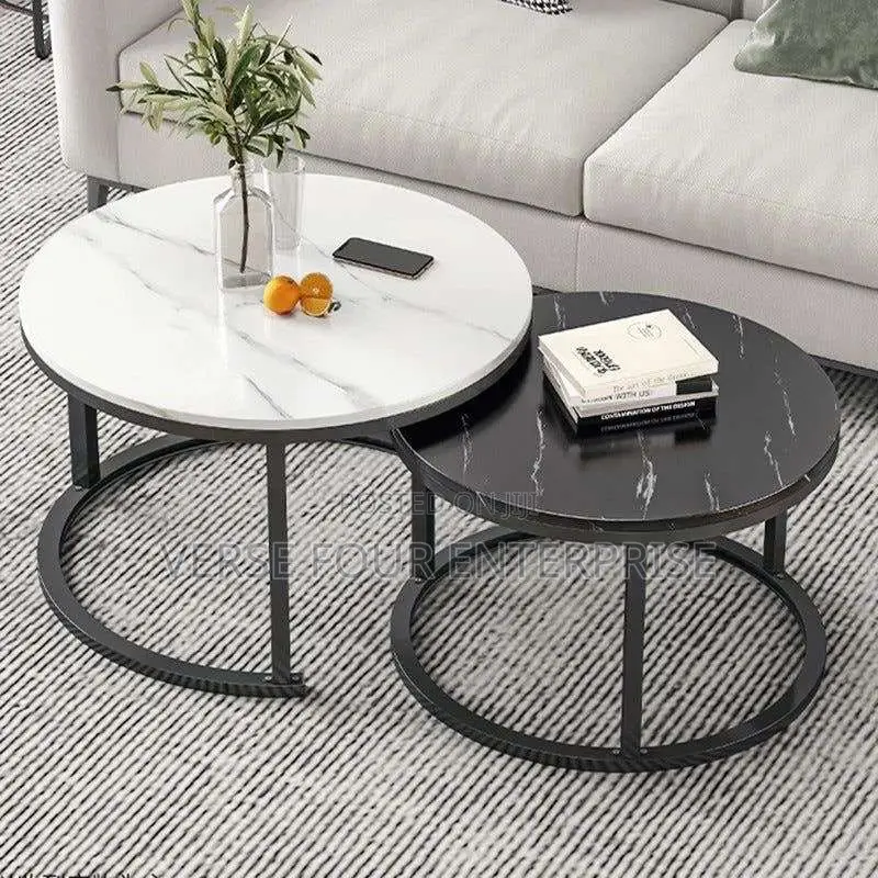Modern Nesting Center Tables - 2 In 1