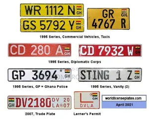Foreign Number Plate Dvla, Cd Private Number Commercial Number
