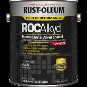 Rust-oelum Enamel Anti Rust Black Paint