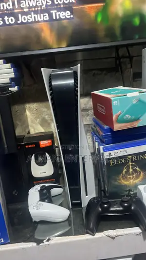 Ps5 Standard Console With 5 Online Offline Games Plus 1 Controller