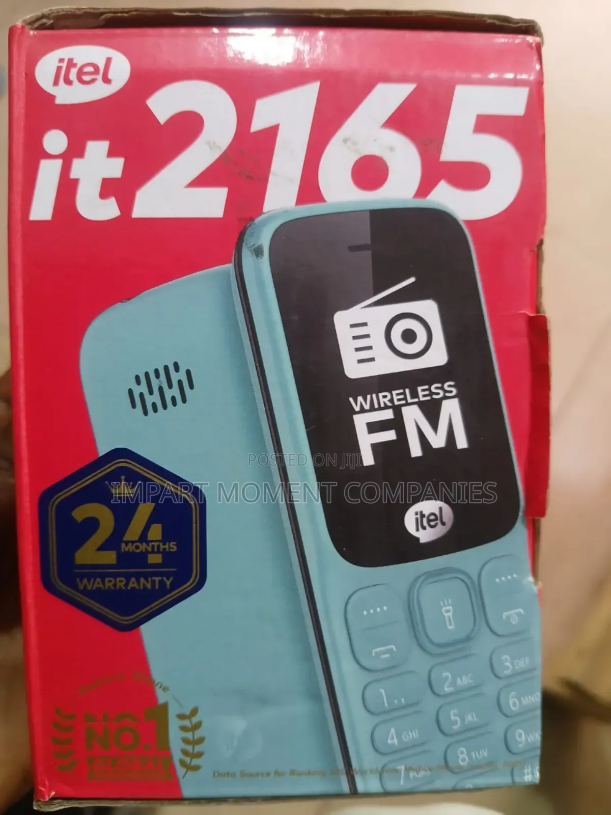New Itel it2165 Black