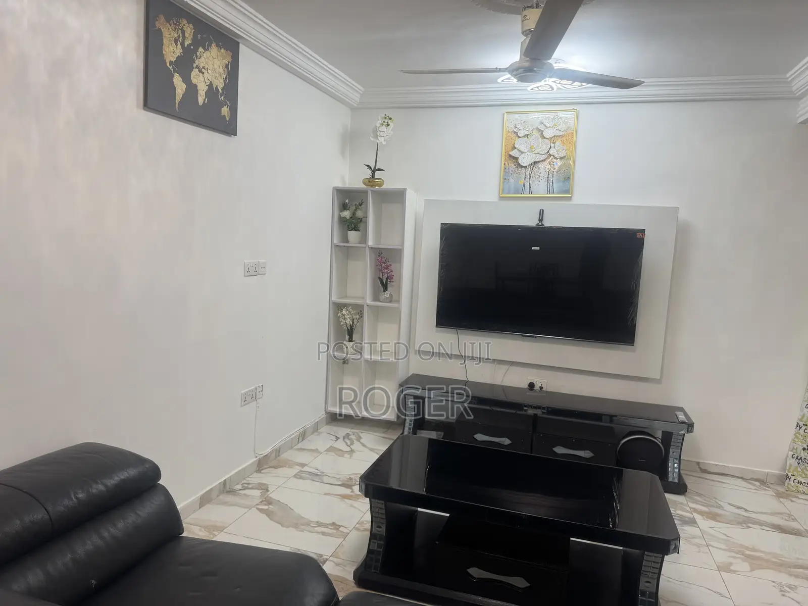 Furnished 2bdrm Apartment in Fise Amasaman for rent