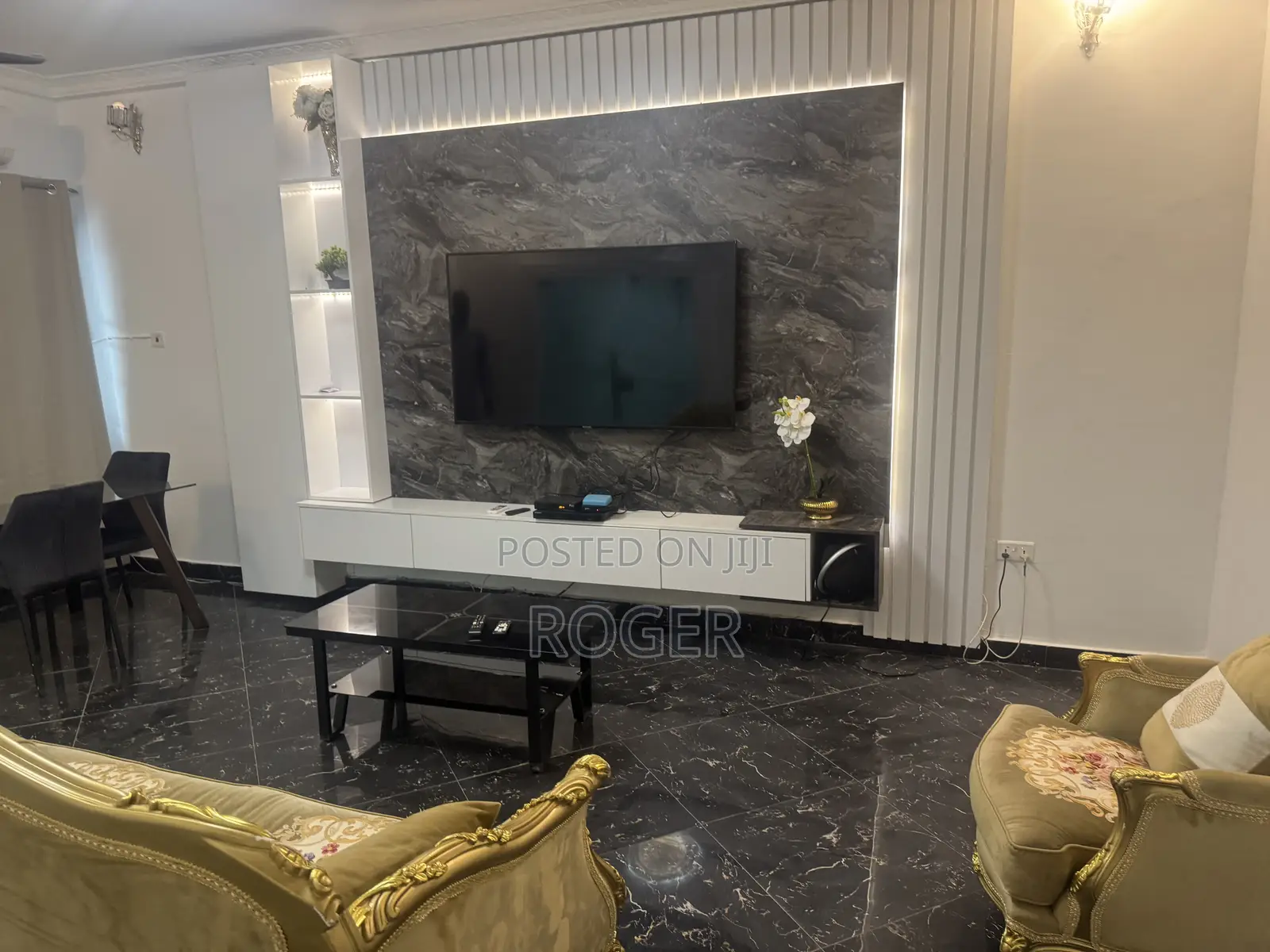 Furnished 2bdrm Apartment in Fise Amasaman for rent