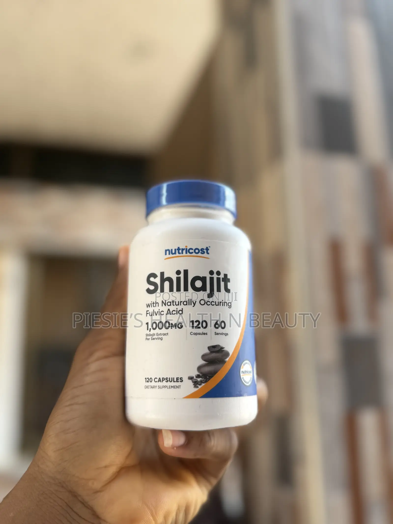Nutricost Shilajit Capsules (1,000 Mg Per Serving) (120 Capsules)