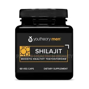 Youtheory Men's Shilajit - 250 Mg Shilajit 60 Capsules