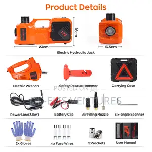 5 Tonnes Electric Car Hydraulic Jack2v