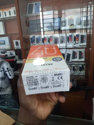 New Tecno Spark 40 128 GB Black