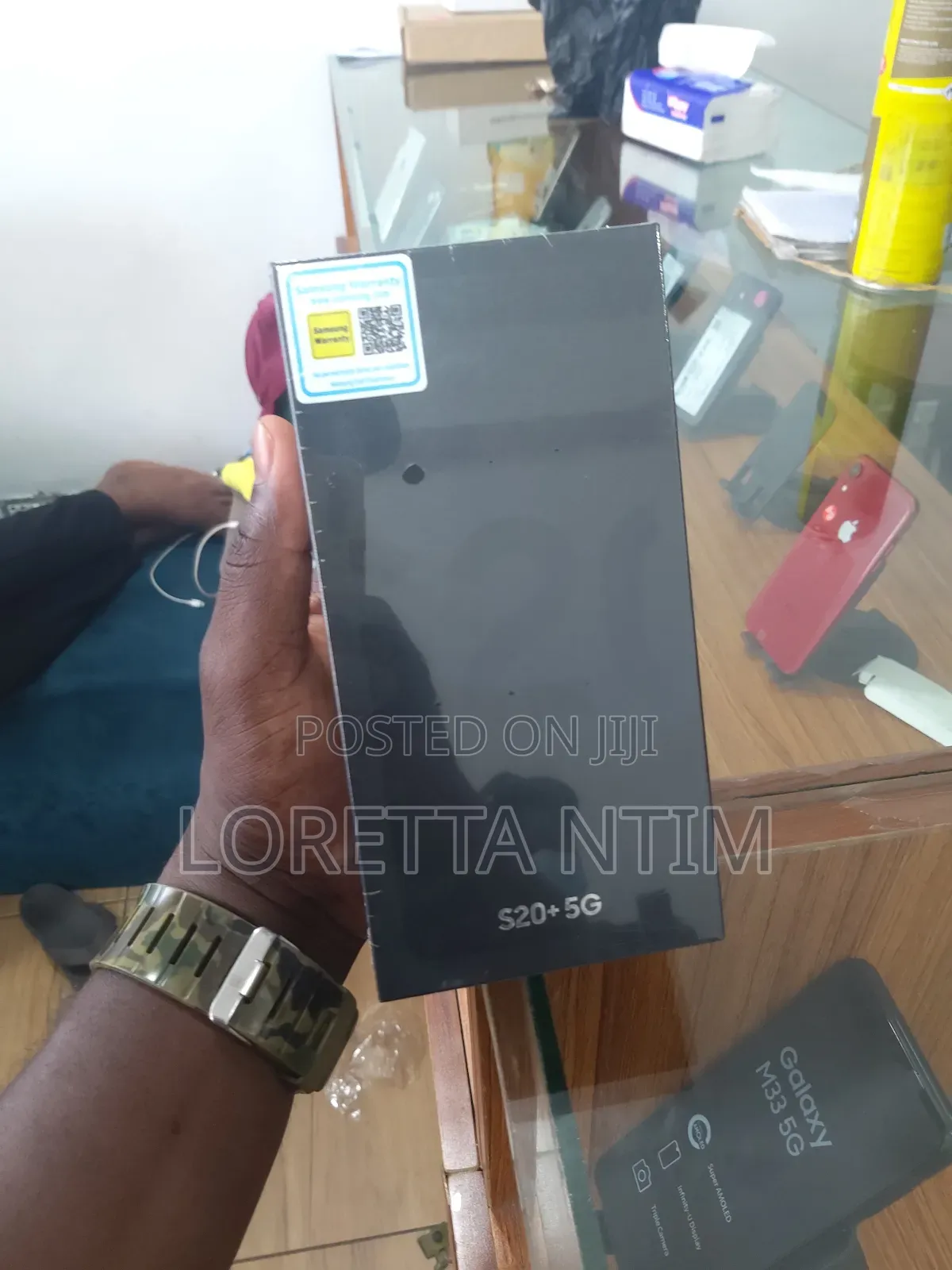 New Samsung Galaxy S20+ 5G 256 GB Black