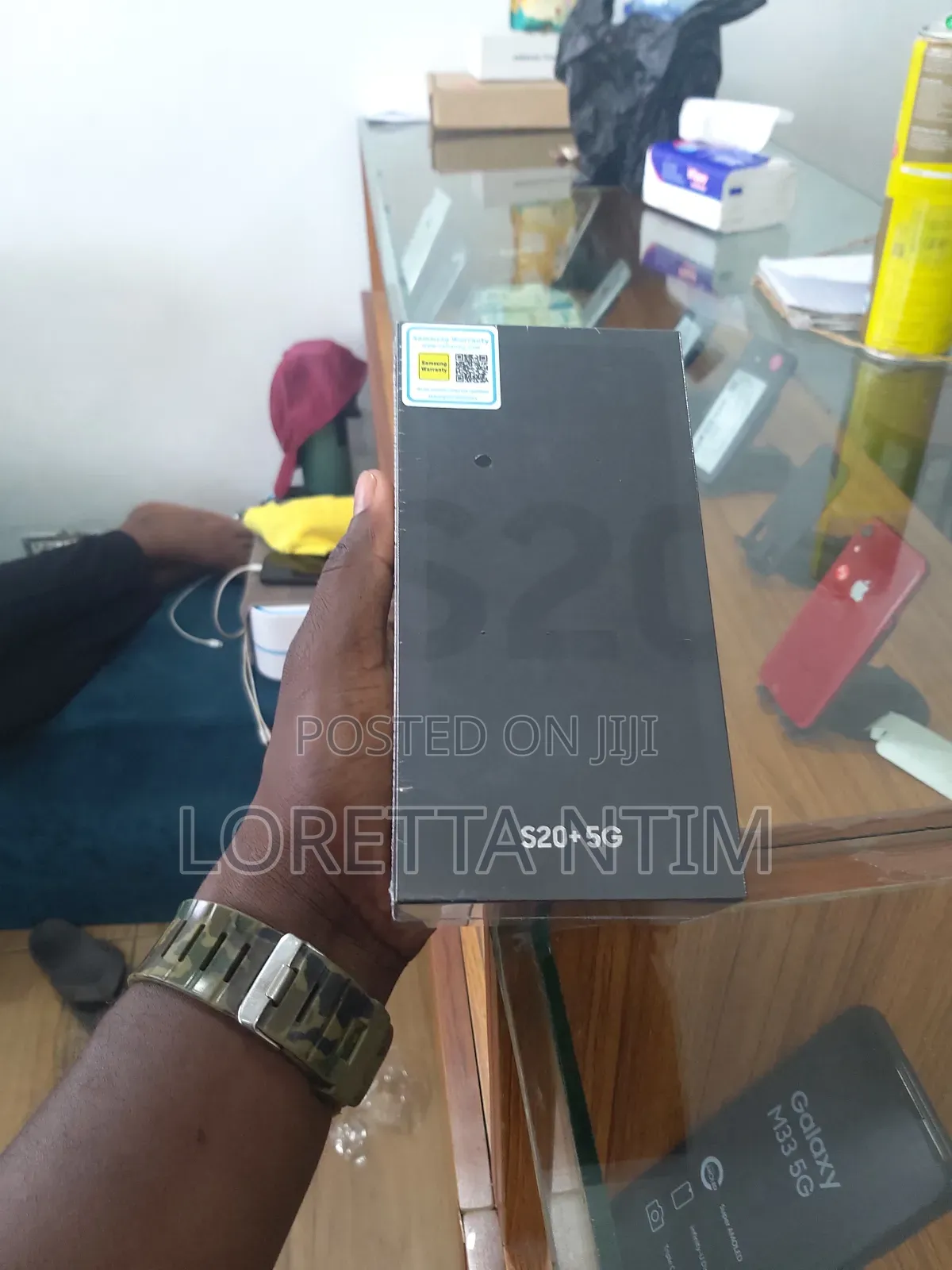 New Samsung Galaxy S20+ 5G 256 GB Black