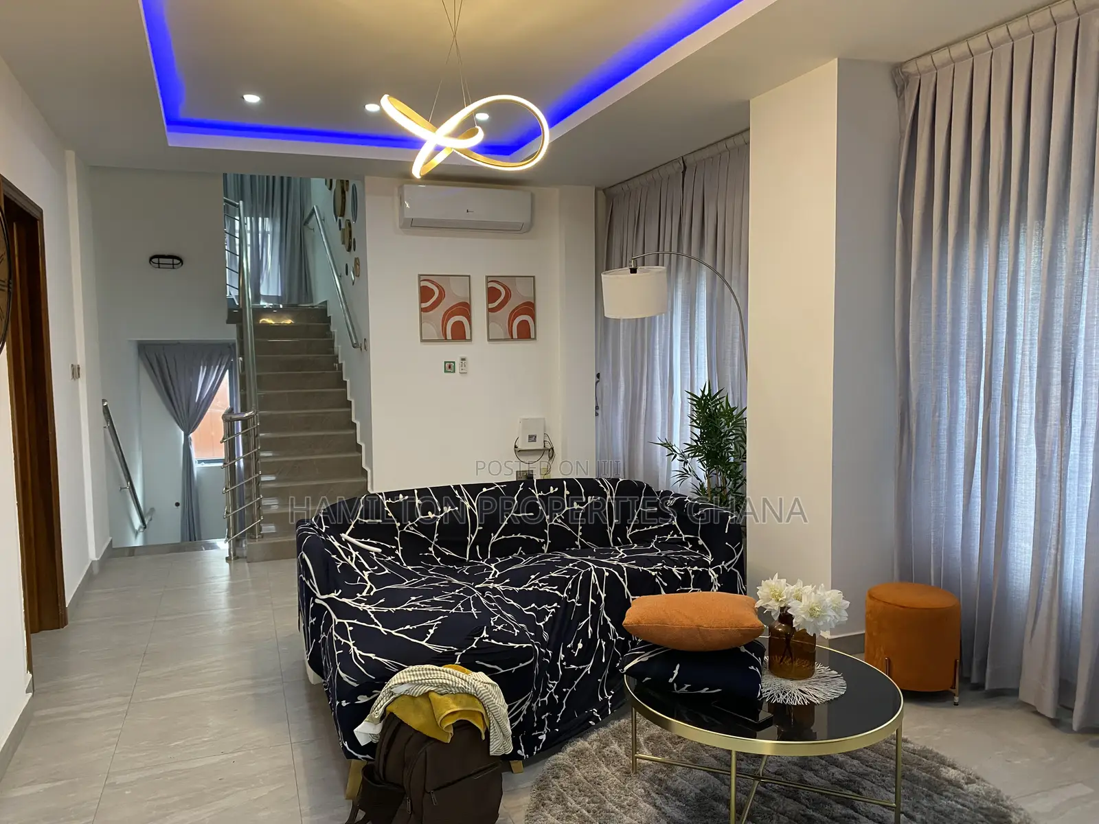 Furnished 5bdrm House in Labone for rent