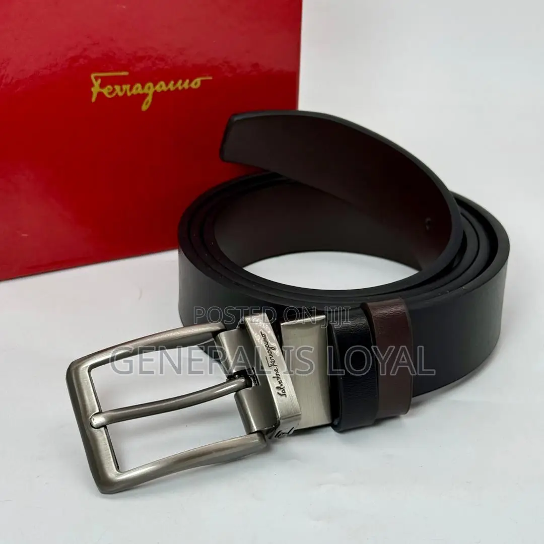 Ferrigamo Reversible Men’S Leather Belt