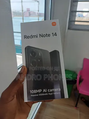 New Xiaomi Redmi Note 14 4G 256 GB Black