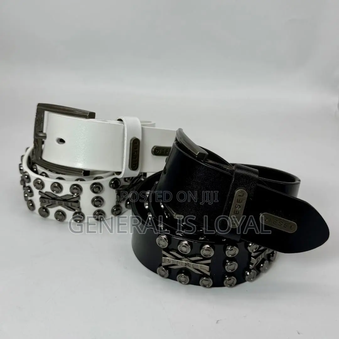 Genuine Leather Studded Mens Belts