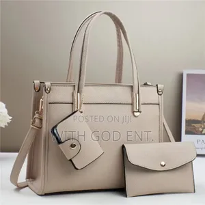 Stylish 3-in-1 Ladies Handbag Set – Elegant • Durable • Spacious