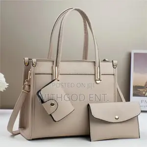 Stylish 3-in-1 Ladies Handbag Set – Elegant • Durable • Spacious