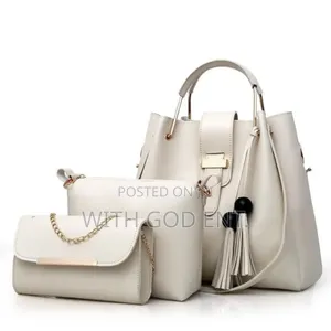 3-in-1 Elegant Ladies Handbag Set – Available In Multiple Colours