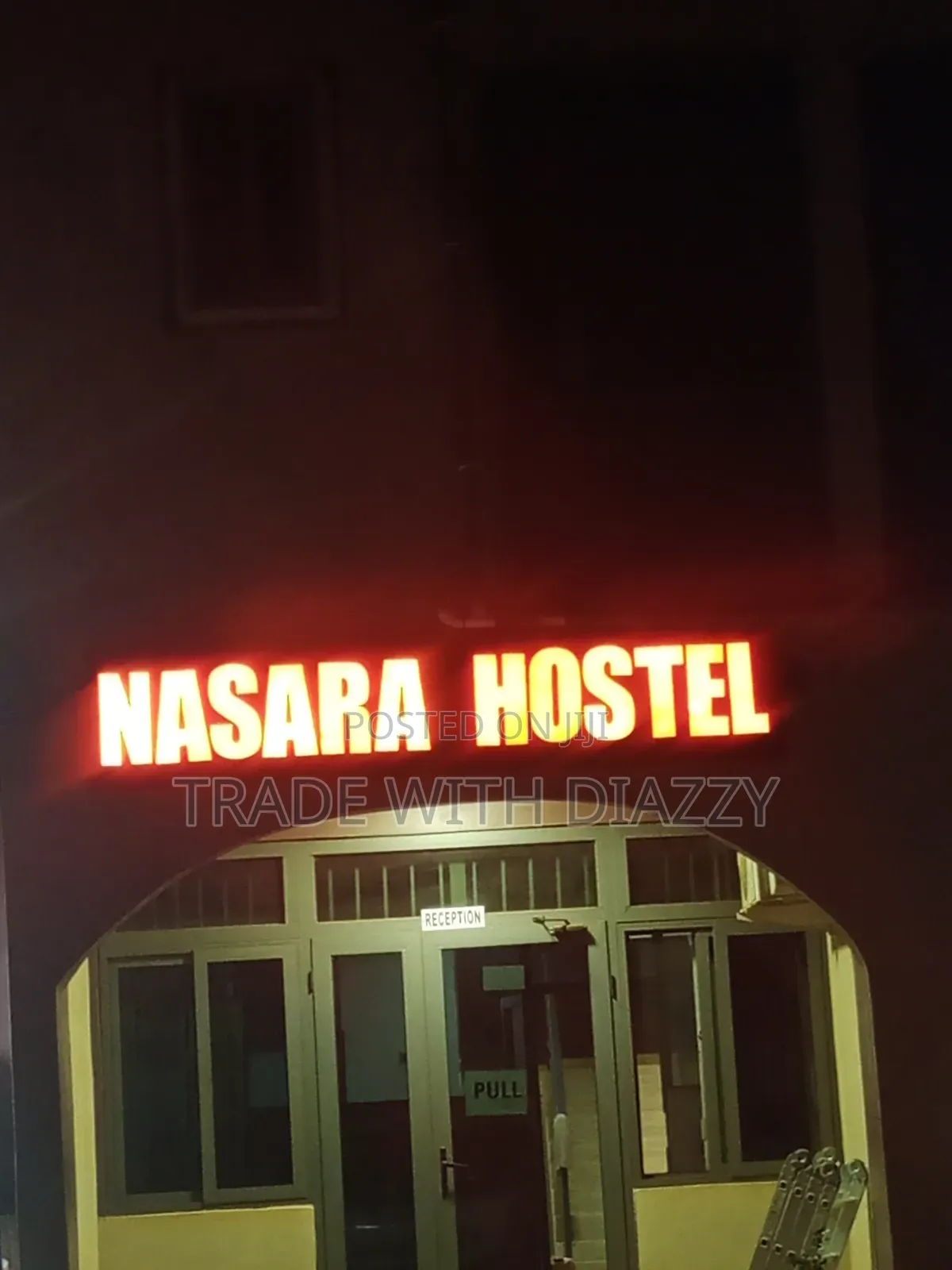 3d Signboard With Lights